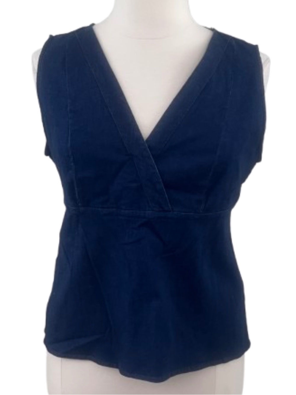Stretch V-Neck Open Back Camisole